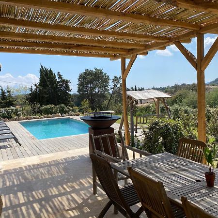 Villa De Charme Avec Piscine A Ajaccio 阿拉塔 外观 照片